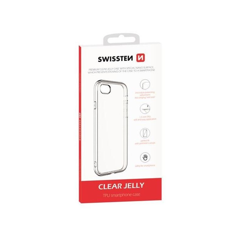 Husa cover swissten silicon soft joy pentru iphone 11  black