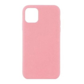 Husa de protectie mobico silicon slim pentru iphone 11 roz pal