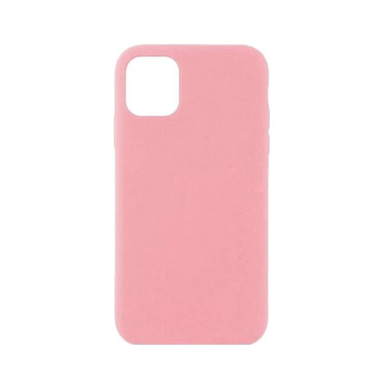 Husa de protectie mobico silicon slim pentru iphone 11 roz pal