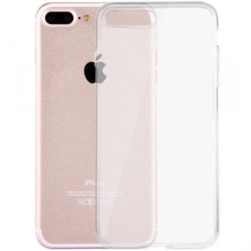 Oem silicon slim case for iphone se / iphone 7/ iphone 8 - transparent