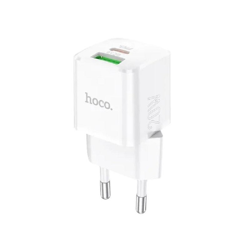 Incarcator retea usb hoco n20 quick charge 20w 1 x usb - 1 x usb