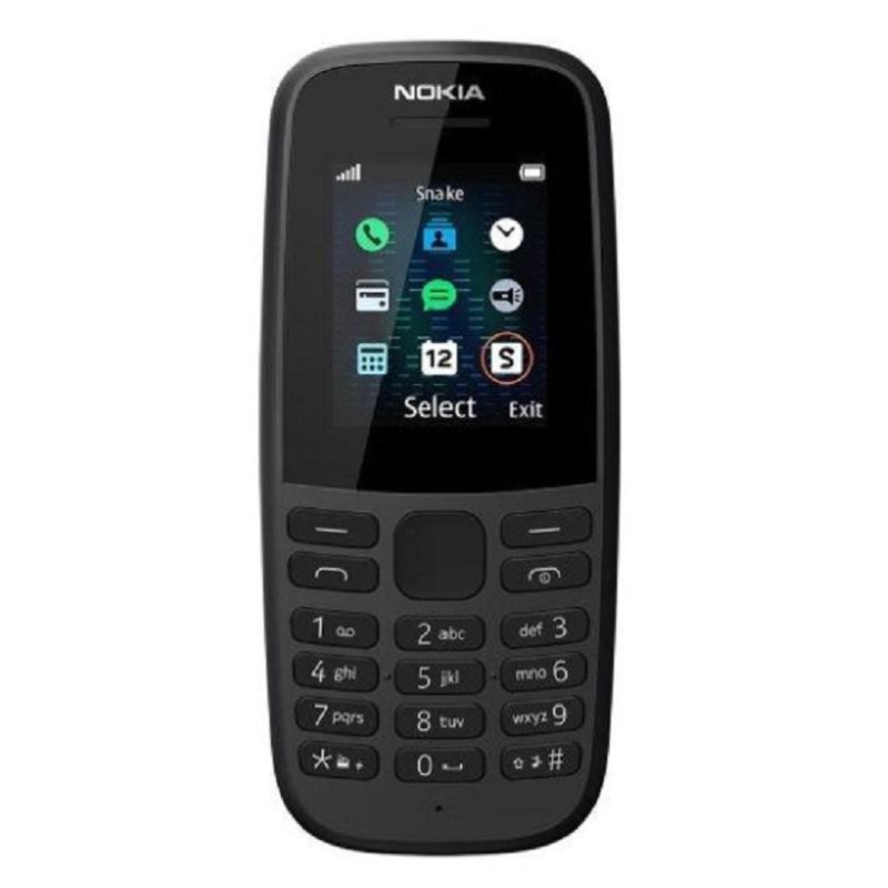 Nokia 105 2019(gsm) 1.77 4mb 4mb dual sim black