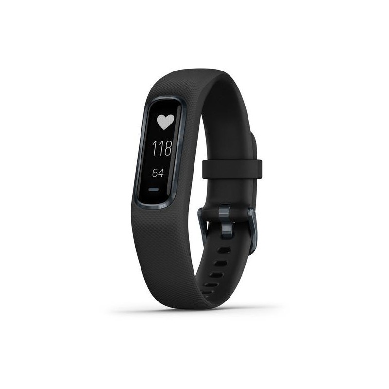 Bratara electronica fitness garmin vivosmart 4 negru marime: mica/ medie material lentilă: policarbonat material cadru: