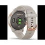 Smart watch garmin venu light sand/rose gold seu smart notifications music player controls and storage