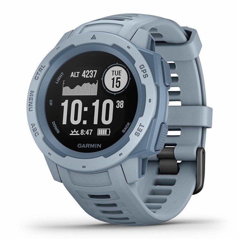 Gps watch garmin instinct sea foam  -ceas inteligent garmin instinct sea foam este fabricat dupa