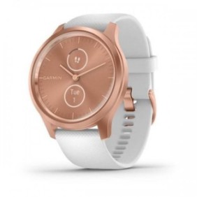 Smartwatch garmin vivomove style auriu-roz  corning® gorilla® glass 3 de tip cupolă material cadru aluminiu