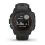 Smartwatch garmin instinct solar gps watch graphite ww