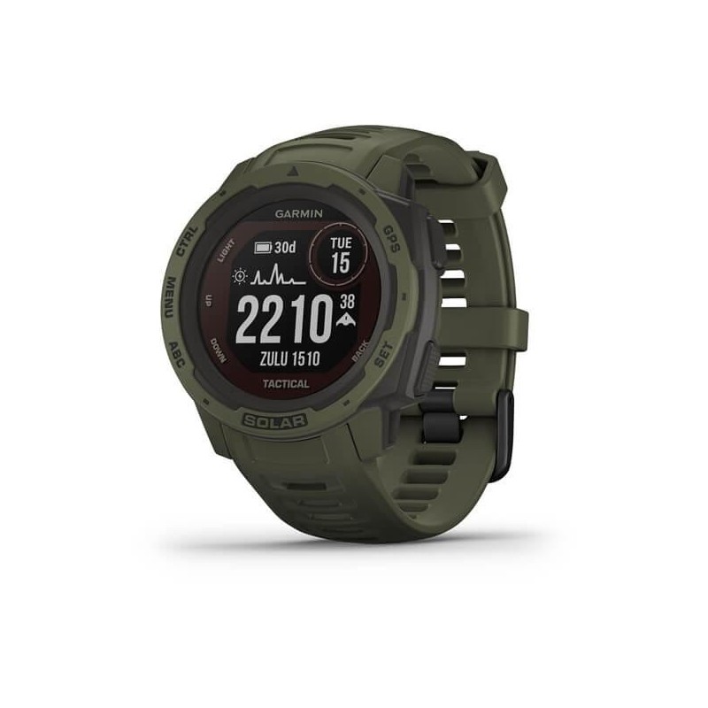 Smartwatch garmin instinct solar tactical ed gps moss