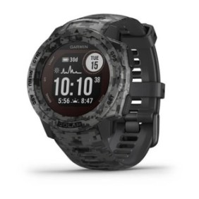 Smartwatch garmin instinct solar camo edition gps watch graphite camo ww