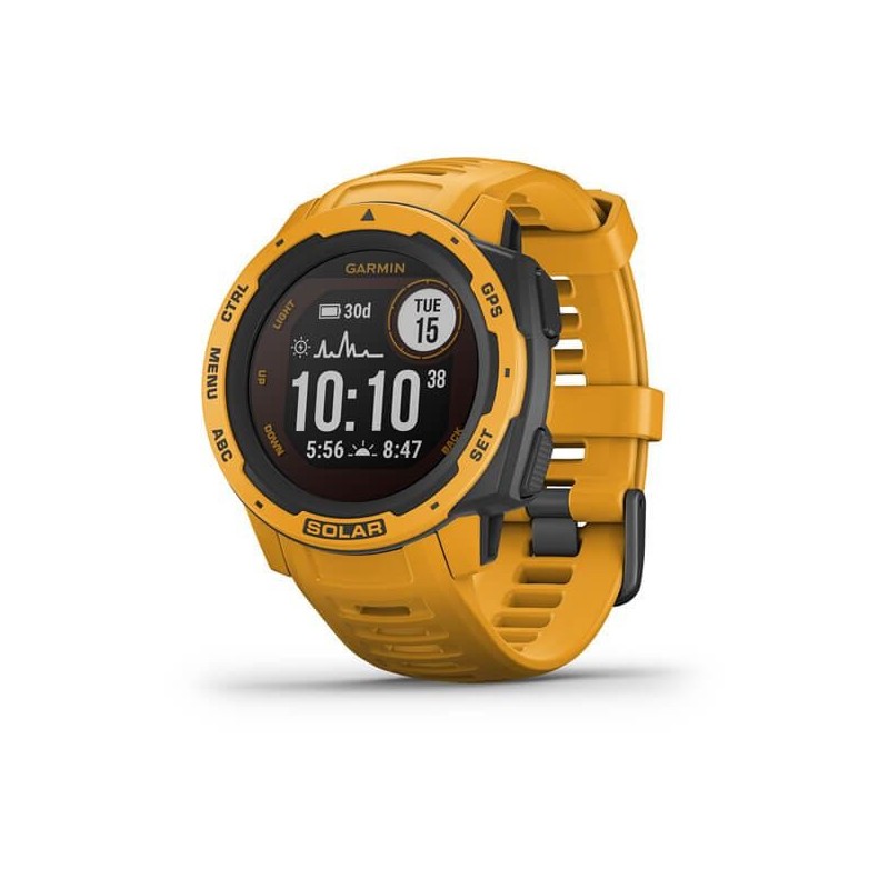 Smartwatch garmin instinct solar gps watch sunburst ww