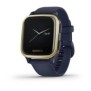 Ceas smartwatch garmin venu sq nfc-music captain blue/light gold