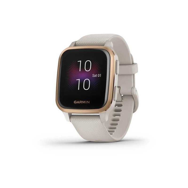 Ceas smartwatch garmin venu sq nfc-music light sand/rose gold