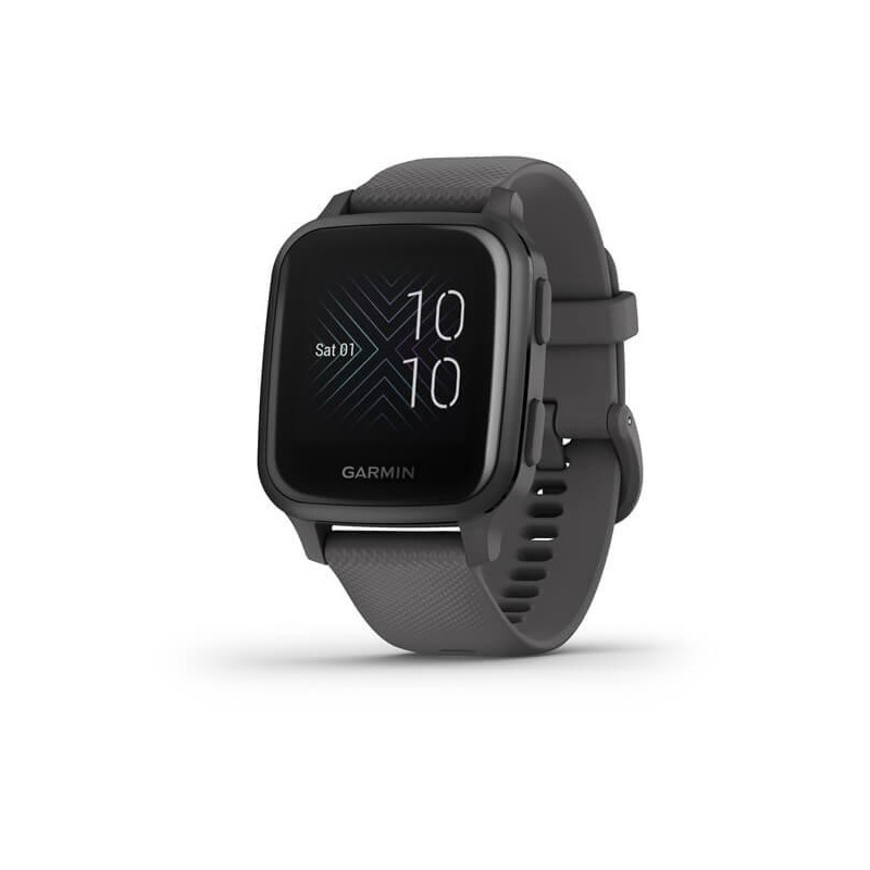 Ceas smartwatch garmin venu sq nfc slate/slate