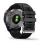 Smartwatch garmin fenix 6s solar silver/black band gps