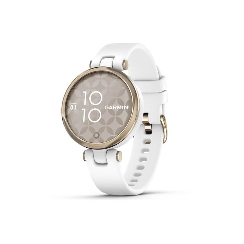 Smartwatch garmin creamgold/white silicone  caracteristici fizice şi performanţe material lentilă corning® gorilla® glass 3