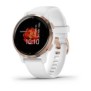 Ceas inteligent garmin venu 2s gps wi-fi rose gold + white  brand garmin analogue/digital digital