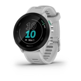 Garmin smartwatch forerunner 55 gps white  specificații general greutate 37 g model forerunner 55 culoare