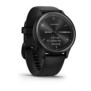 Ceas garmin smartwatch vívomove sport black case and silicone band with slate accents