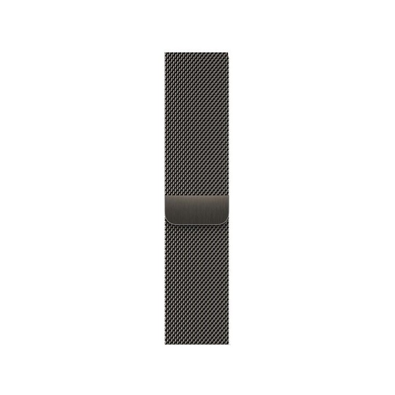 Apple watch 45mm band: graphite milanese loop