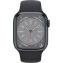 Apple watch s8 gps 41mm midnight aluminium case with midnight sport band - regular