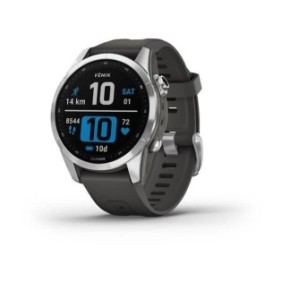 Ceas smartwach garmin fenix 7s display lizibil în lumina soarelui memory-in-pixel (mip) transflectiv dimensiune display