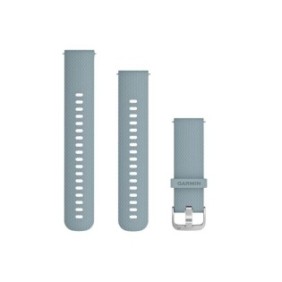 Curea ceas garmin 20mmseafoam-silversilicon scoatere rapida.compatibila cu ceasurile vivoactive 3 vivomove hr forerunner® 245/6