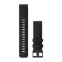 Garmin curea ceas nylon quickfit 22 black  accfenix 6 22mm quickfit heathered black nylon band