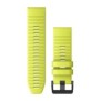 Garmin curea ceas silicon quickfit 26 yellow  accfenix 6x 26mm quickfit amp yellow silicone band