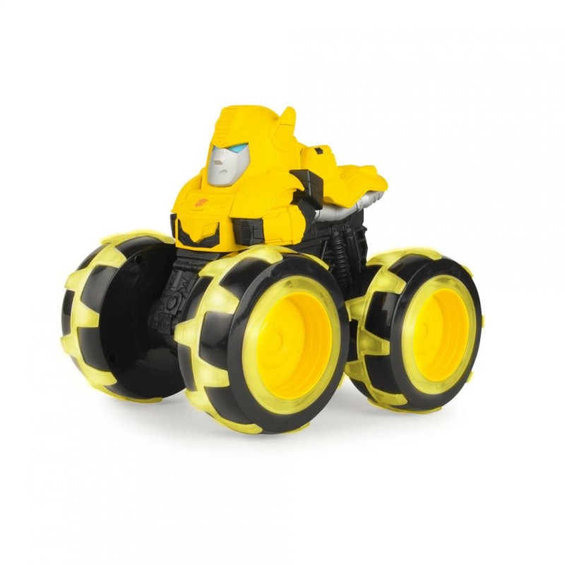 Vehicul bumblebee roti mari si luminate