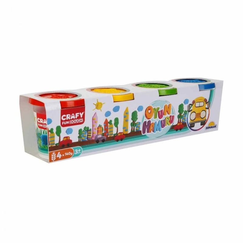 Set 4 bucati pasta de modelat 560 gr.