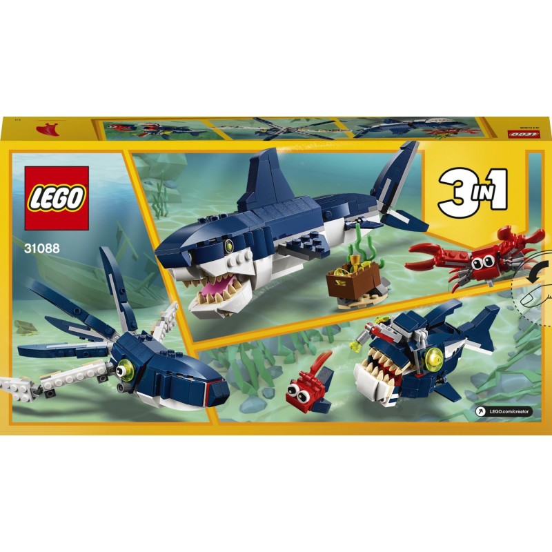 Creaturi marine din adancuri lego 31088