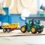 Tractor john deere lego 42136