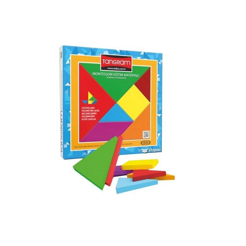 Colored tangram