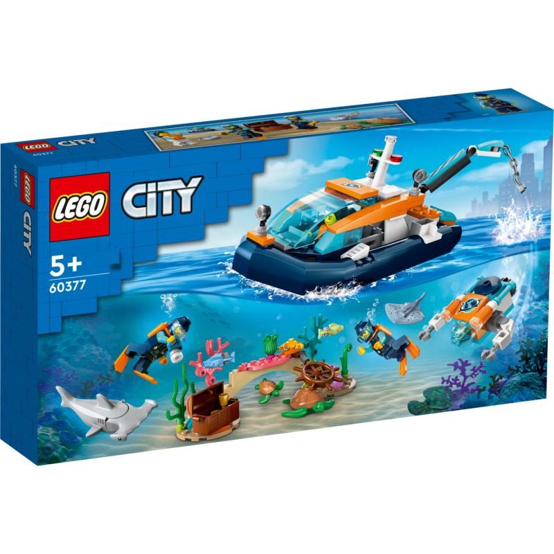 Barca pentru scufundari 60377 lego