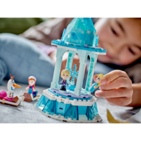 Anna and elsa's magical carousel