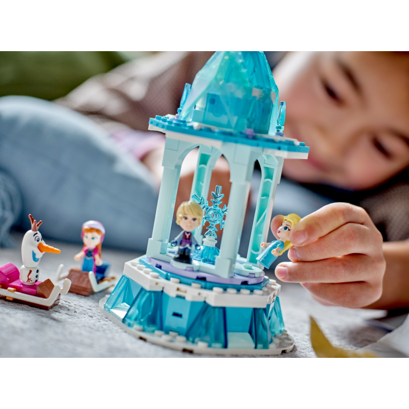 Anna and elsa's magical carousel