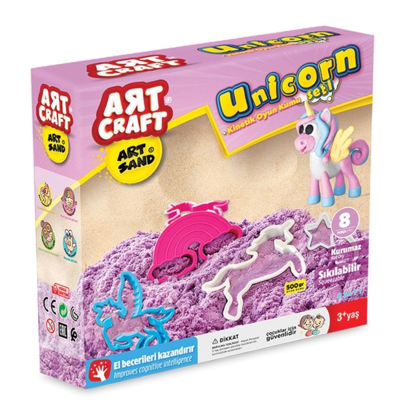 Set nisip modelator 500 gr unicorn