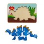 Puzzle din lemn tuojiangosaurus 8 piese