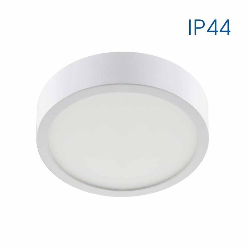 Plafoniera led pentru baie vivalux round dars 24w 1920 lm lumina neutra (4000k) 140° ip44