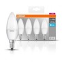 4 becuri led osram base classic b e14 4.9w (40w) 470 lm lumina neutra (4000k)