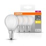 3 becuri led osram base classic p e14 4w (40w) 470 lm lumina calda (2700k)