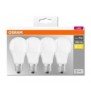 4 becuri led osram base classic a e27 10w (75w) 1055 lm lumina calda (2700k)