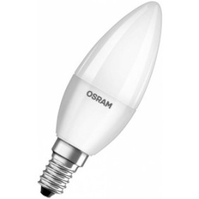 Bec led osram value classic b e14 4.9w (40w) 470 lm lumina calda (2700k)