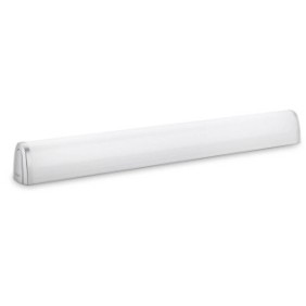 Aplica led philips linea volga 11w 790 lm lumina calda (3000k) ip20 55cm gri