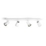 Spot led philips myliving paisley 4xgu10 5.5w ip20 metal alb