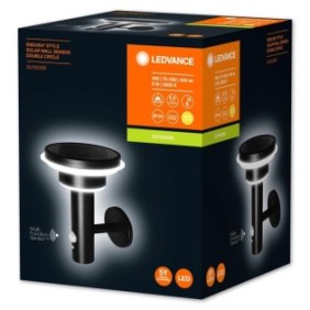 Aplica led solara pentru exterior cu senzor de lumina si miscare ledvance endura style solar