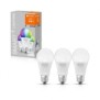 3 becuri led rgb inteligent ledvance smart+ wifi classic multicolour a e27 9w (60w) 806