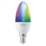 3 becuri led rgb inteligent ledvance smart+ wifi candle multicolour b e14 4.9w (40w) 470