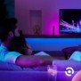 Banda led rgb inteligenta philips hue lightstrip plus bluetooth 20w 1700 lm lumina alba si