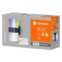 Aplica led rgb pentru exterior ledvance smart+ wifi cube updown 14w 950 lm lumina alba